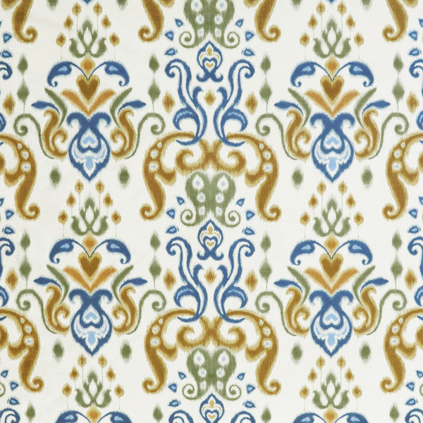 Ayumi # 1 Ocean Floor by Maxwell Fabric TELAFINA SEASON V 100% SILK INDIA </p><p>Repeat: Horizontal: H-17.3 and Vertical: V-12.8 54" - Fabric Carolina -