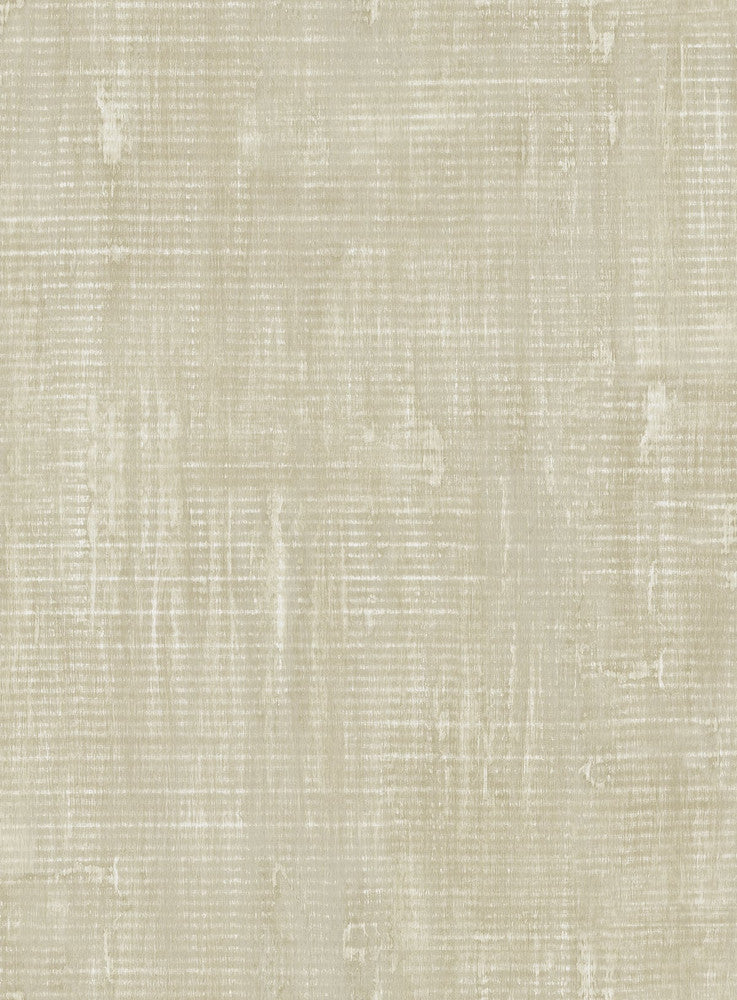 Imperial Linen Metallic Pearl and Tan by Seabrook Wallpaper Koi United States 56.05 27.8" 20.5" - Fabric Carolina -