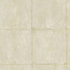 Great Wall Blocks Metallic Gold and Off-White AI42103 by Seabrook Designs Wallpaper