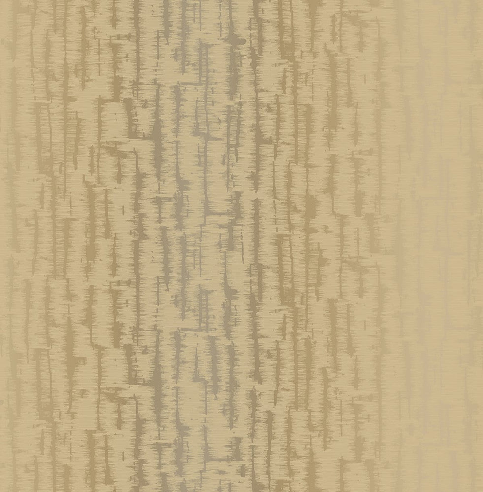 Koi Texture Metallic Gold and Taupe by Seabrook Wallpaper Koi United States 56.05 20.87" 20.5" - Fabric Carolina -