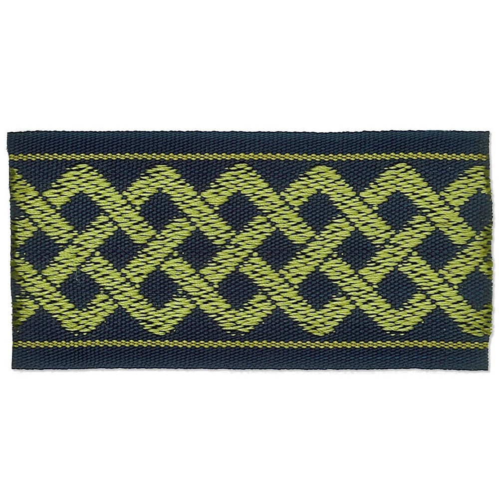 Aiden 2 Ink by Stout Trim HARMONY TRIM 58%POL 42%SVI CHINA Horizontal: 0 and Vertical: 0 2 in - Fabric Carolina -