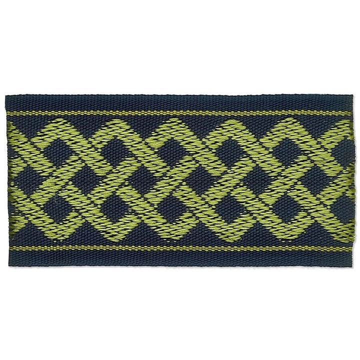 Aiden 2 Ink by Stout Trim HARMONY TRIM 58%POL 42%SVI CHINA Horizontal: 0 and Vertical: 0 2 in - Fabric Carolina -