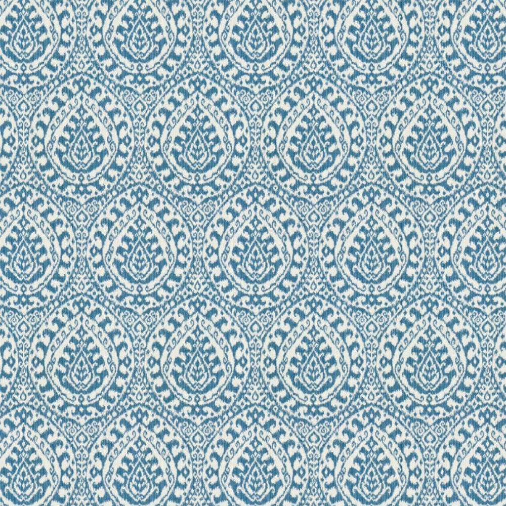 Alakazoo 1 Wedgewood by Stout Fabric Rainbow Library Porcelain/Royal 51% Cotton 49% Polyester CHINA CATB 117-2013 WYZENBEEK 35 000 DOUBLE RUB WEAR TEST (HEAVY DUTY) Horizontal: 7.5 and Vertical: 14.25 56 in - Fabric Carolina -