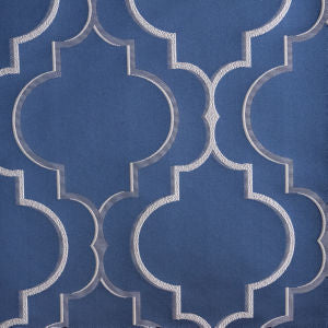 Albany Midnight by Norbar Fabric SENSATION 93% POLYESTER 6% LUREX INDIA 10"V 9"H 54 - Fabric Carolina -