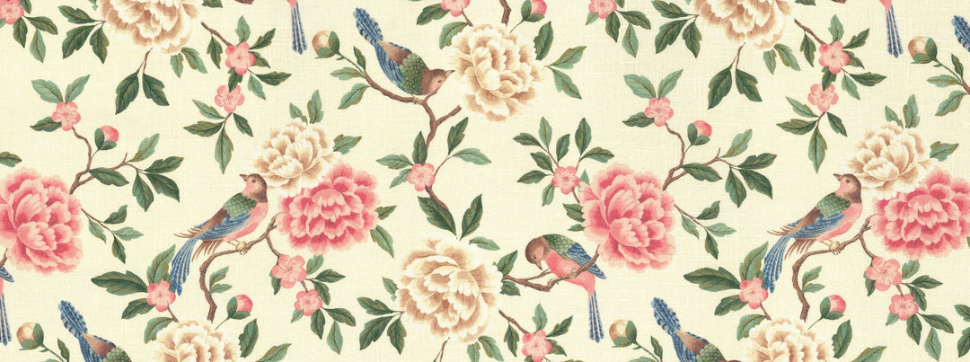 Alba Rose 70 Blossom by Covington Designer Fabric