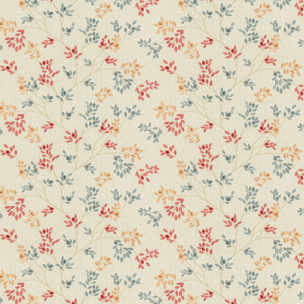Alcot 2 Sienna by Stout Designer Fabric COMFORTABLE LIVING PETAL/PUNCH 52%COT 48%POL %PEMB INDIA MARTINDALE WEAR TEST (100 000 CIRCULAR RUBS) Horizontal: 17.250 and Vertical: 9.125 51.75 in - Swanky Fabrics -