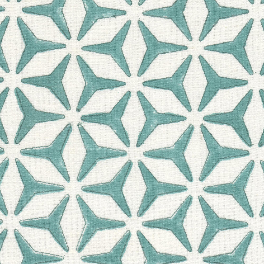 Alden 5 Lagoon by Aoc Fabric Aoc Fabric Alden 5 LagoonFabric THE ART OF COLOR WELL KEPT SECRET 54%LIN 46%COT INDIA </p><p>Repeat: H: 1.875, V: 3.250 54 in - Fabric Carolina -