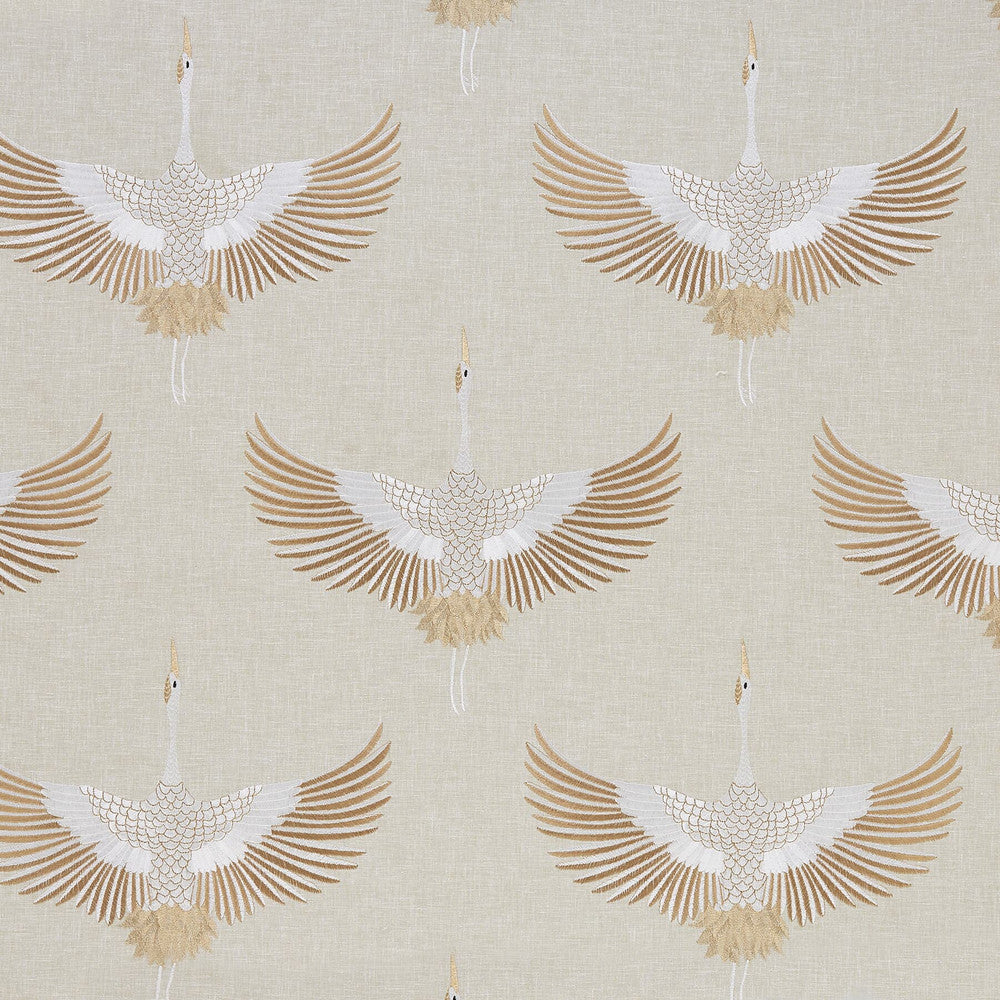 Aldrin 1 Sandalwood by Marcus William Designer Fabric KAI/MARCUS WILLIAM ARAVALLI 52%POL 48%COT %BEMB INDIA </p><p>Repeat: 18.875 55 in - Swanky Fabrics -