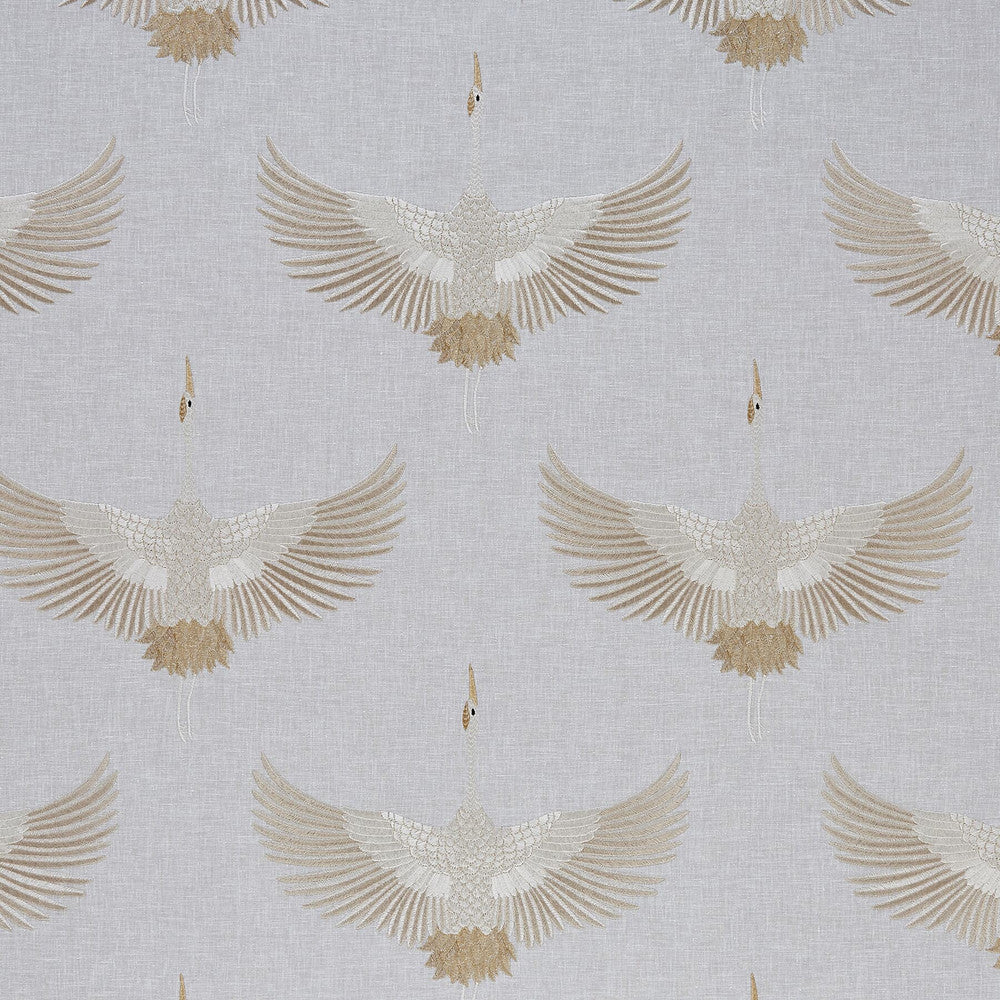 Aldrin 6 Dove by Marcus William Fabric KAI/MARCUS WILLIAM ARAVALLI 52%POL 48%COT %BEMB INDIA Horizontal: 17.125 and Vertical: 18.875 55 in - Fabric Carolina -