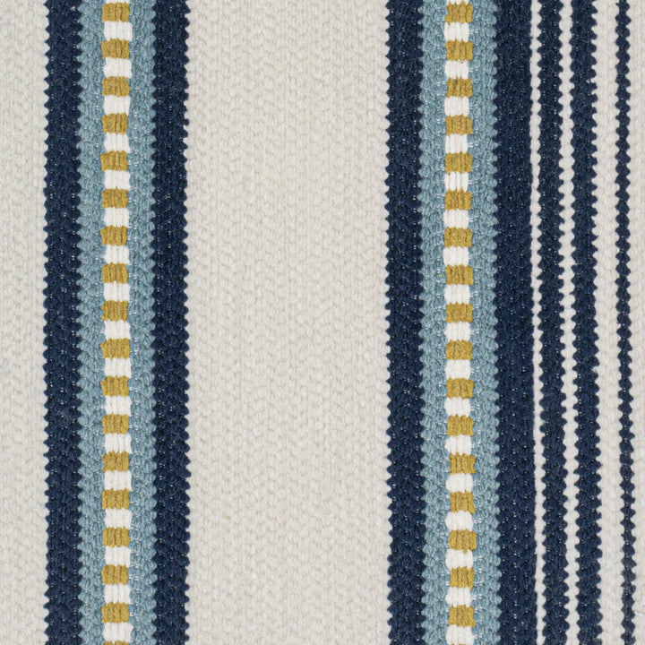 Alea 1 Delft by Stout Designer Fabric ALL THINGS VERSATILE 100%UV USA PERFORMANCE RATED FABRIC (WYZENBEEK 63 000 DOUBLE RUB WEAR TEST (HEAVY DUTY)) FLAME RETARDANT-U.F.A.C. CLASS 1 CATB 117-2013 Horizontal: 0.344 and Vertical: 11.125 56 in - Swanky Fabrics -