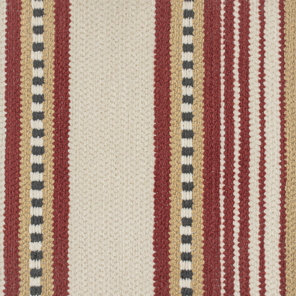 Alea 3 Russet by Stout Fabric ALL THINGS VERSATILE 100%UV USA Horizontal: 0.344 and Vertical: 11.125 56 in - Fabric Carolina -