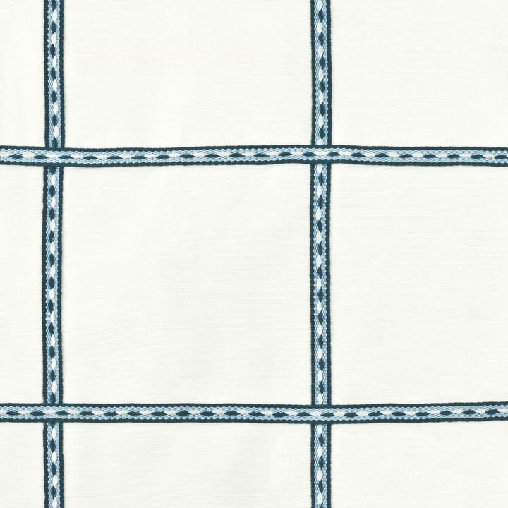Alencon 3 Denim by Stout Fabric Stout Fabric Alencon 3 DenimFabric Comfortable Living Breeze/Indigo 100%Cot %Remb India </p><p>Repeat: H: 4, V: 27 52 in - Fabric Carolina -