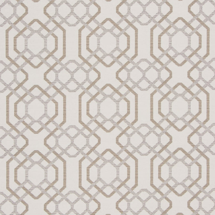 Alexandria White-Sand by Bella-Dura Fabric  100% BELLA DURA POLYOLEFIN USA 70000 H: 6.875'' V: 6.75'' 55''  - Fabric Carolina -