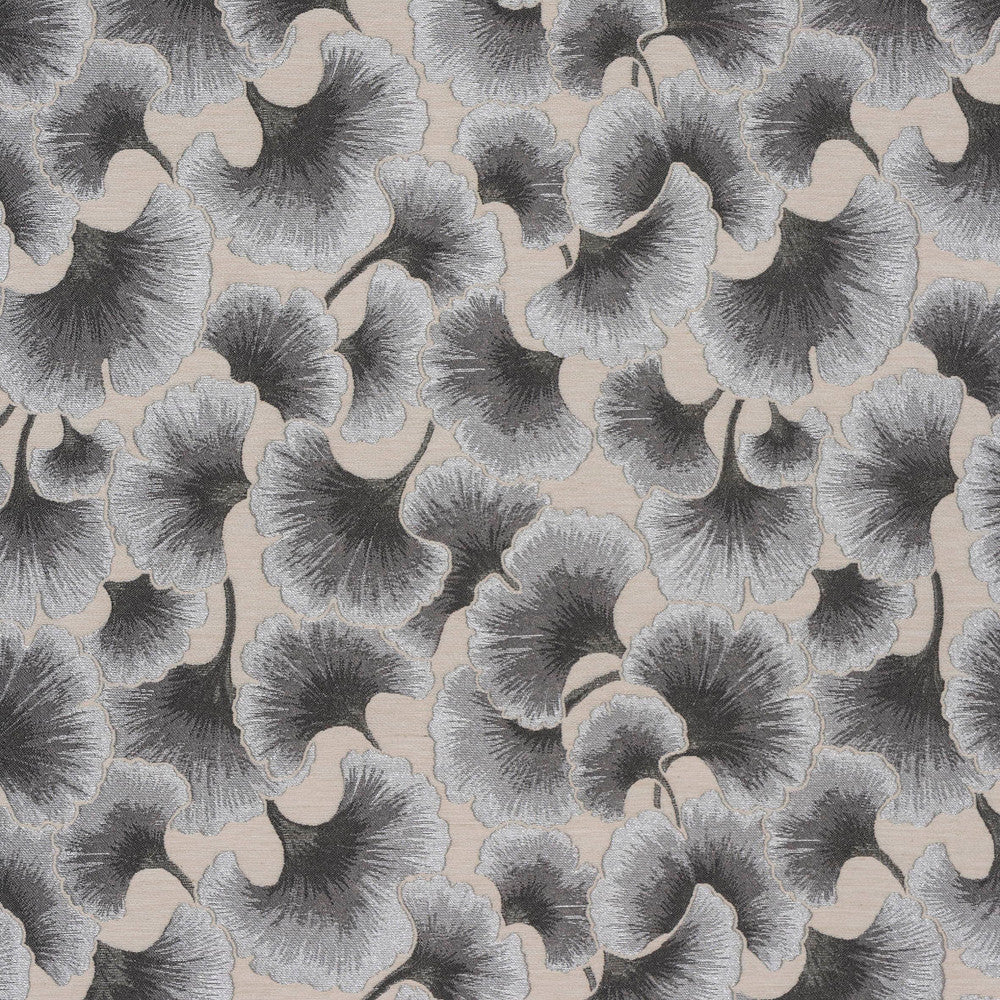 Algiers 2 Pewter by Marcus William Fabric Marcus William Fabric Algiers 2 PewterFabric Ps/Marcus William Gingko 91%Pol 9%Cot India </p><p>Repeat: H: 13.75, V: 0 54 in - Fabric Carolina -
