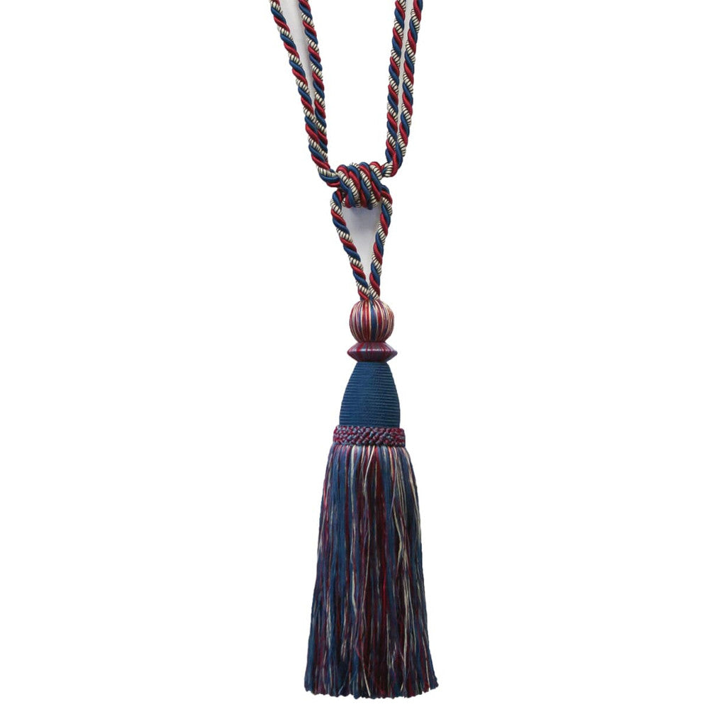 Alhambra 19 Americana by Stout Trim ART OF DESIGN TRIM-2 TASSEL FRINGE 85%SVI 15%COT CHINA Horizontal: 0 and Vertical: 0 12 in - Fabric Carolina -