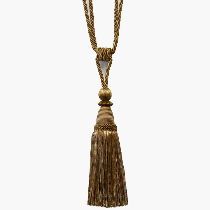 Alhambra 28 Acorn by Stout Trim ART OF DESIGN TRIM-2 TASSEL FRINGE 85%SVI 15%COT CHINA </p><p>Repeat: 0 12 in - Fabric Carolina -