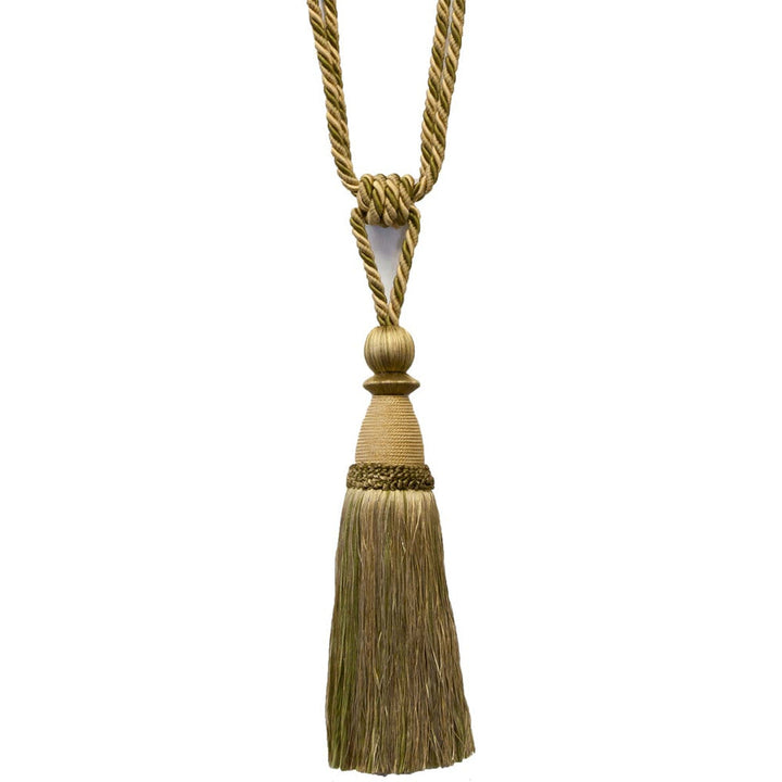 Alhambra 32 Sagebrush by Stout Trim Stout Trim Alhambra 32 SagebrushTrim ART OF DESIGN TRIM-2 TASSEL FRINGE CHINA </p><p>Repeat: H: 0.000, V: 0.000 12 in - Fabric Carolina -