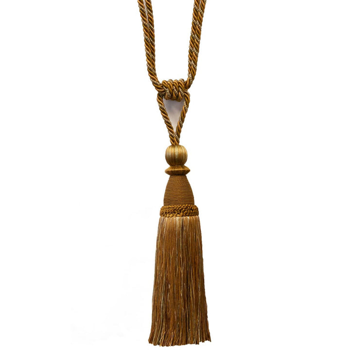 Alhambra 37 Nutmeg by Stout Trim ART OF DESIGN TRIM-2 TASSEL FRINGE 85%SVI 15%COT CHINA Horizontal: 0 and Vertical: 0 12 in - Fabric Carolina -