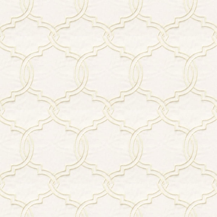 Align 4 Ivory by Stout Fabric Color My Window Embroidery/Snow 65% Cotton 35% Polyester CHINA Horizontal: 4.25 and Vertical: 5.75 52 in - Fabric Carolina -