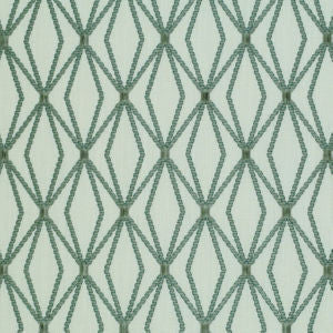 Allenby Sage 316 by Norbar Fabric PRISM SEAVIEW 78% VISCOSE - 22% LINEN INDIA 6 3/8"V - 4 3/8"H 52 - Fabric Carolina -