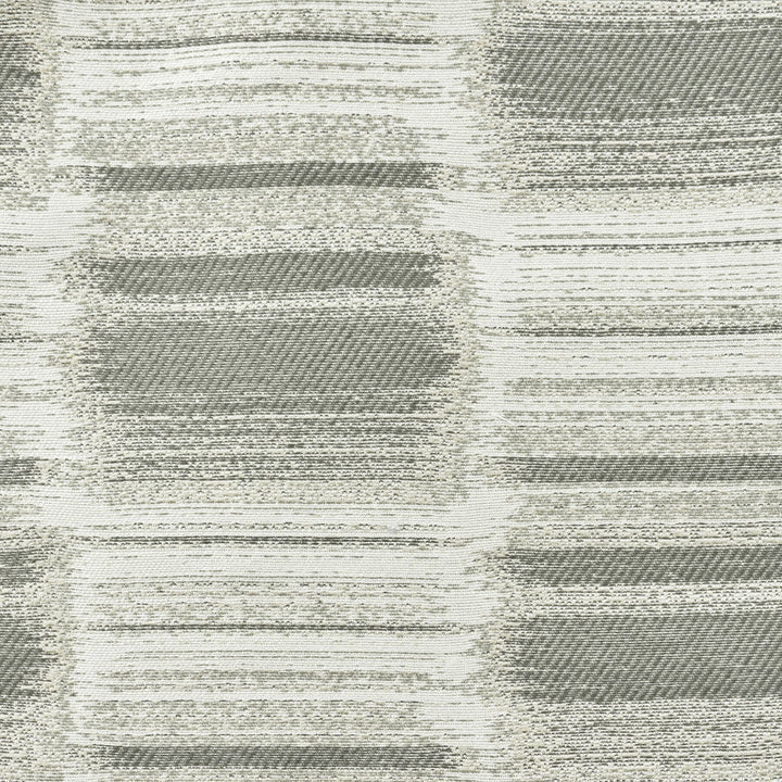 Alliance 2 Pewter by Stout Designer Fabric COMFORTABLE LIVING DRIFTWOOD/GRANITE 100%POL INDIA Horizontal: 6.75 and Vertical: 4.5 54 in - Swanky Fabrics -