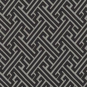 Aloha Thunder 948 by Norbar Fabric Color/BLACK-GRAY 61% RAYON 39% POLYESTER CHINA 18,000 WYZENBEEK 3 1/2-V 3 1/2-H 54 - Fabric Carolina -