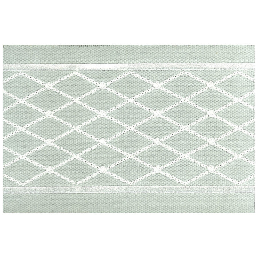 Aloof 1 Seamist by Stout Designer Trim ILLUMINATION TRIM 100%COT 100%SVT INDIA Horizontal: 1.250 and Vertical: 0.000 4 in - Swanky Fabrics -