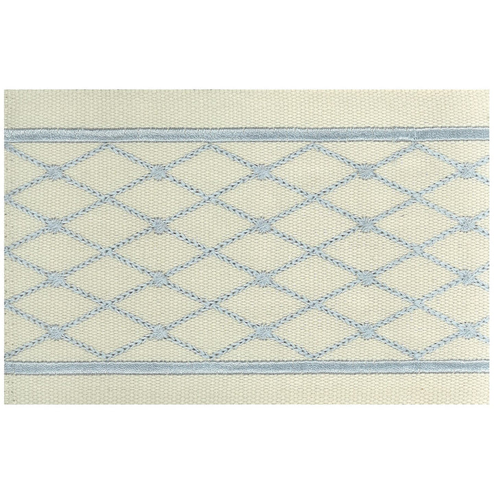 Aloof 2 Azure by Stout Trim ILLUMINATION TRIM 100%COT 100%SVT INDIA Horizontal: 1.250 and Vertical: 0.000 4 in - Fabric Carolina -
