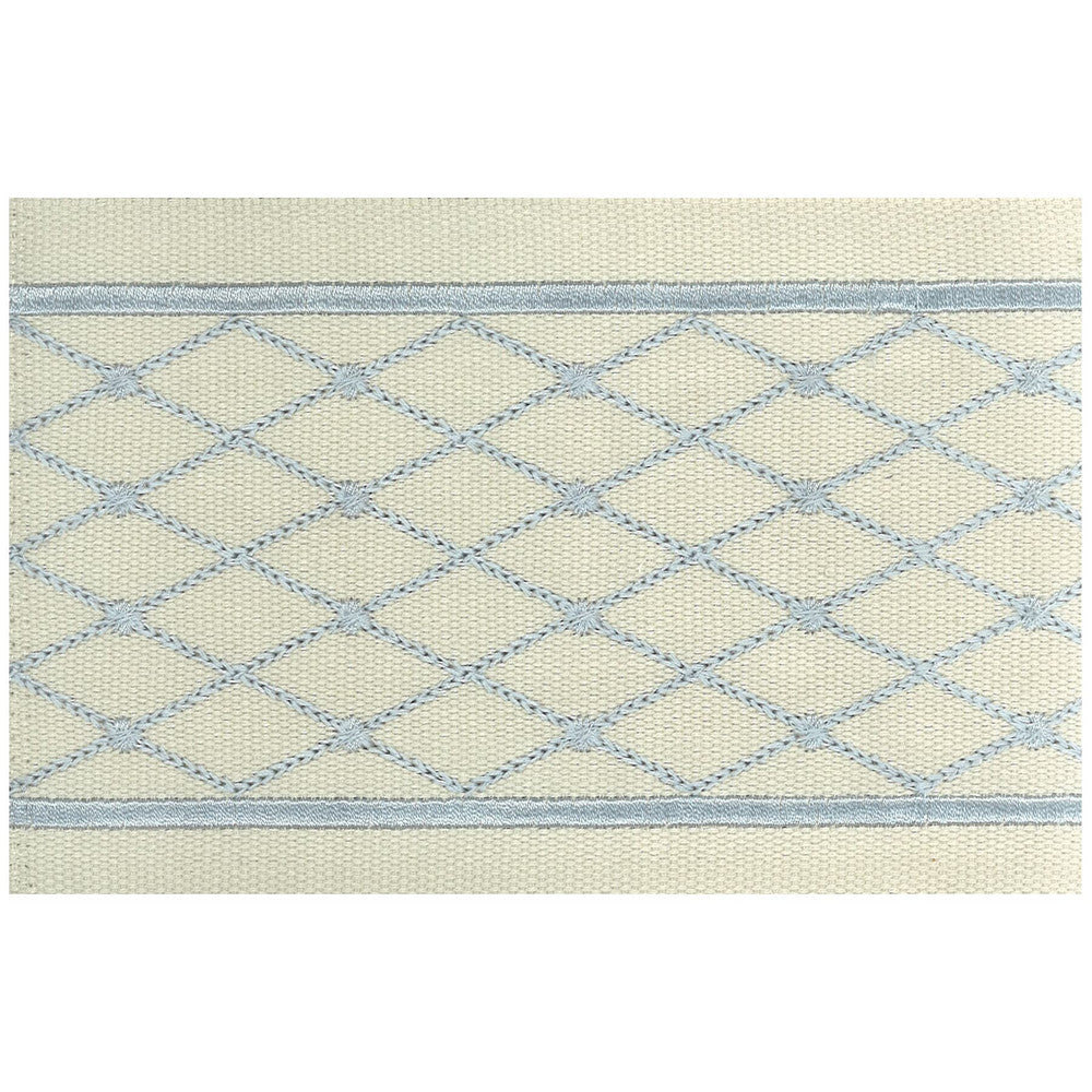 Aloof 2 Azure by Stout Trim ILLUMINATION TRIM 100%COT 100%SVT INDIA Horizontal: 1.25 and Vertical: 0 4 in - Fabric Carolina -