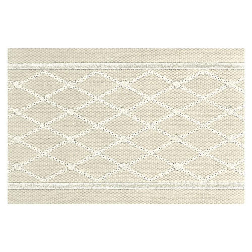 Aloof 6 Natural by Stout Trim ILLUMINATION TRIM 100%COT 100%SVT INDIA Horizontal: 1.25 and Vertical: 0 4 in - Fabric Carolina -