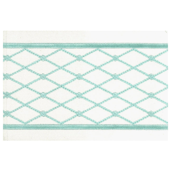 Aloof 7 Turquoise by Stout Trim ILLUMINATION TRIM 100%COT 100%SVT INDIA FLAME RETARDANT-N.F.P.A. 701 SMALL SCALE CATB 117-2013 WYZENBEEK 10 000 DOUBLE RUB WEAR TEST (MEDIUM DUTY) Horizontal: 1.250 and Vertical: 0.000 4 in - Fabric Carolina -