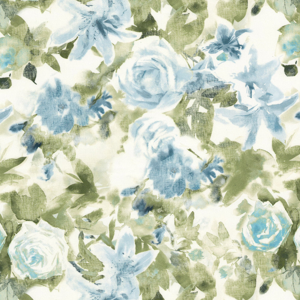 Alora 2 Seamist by Stout Fabric Stout Fabric Alora 2 SeamistFabric Rainbow Library Celadon/Bottle 100%Cot India </p><p>Repeat: H: 18.375, V: 31.5 55 in - Fabric Carolina -