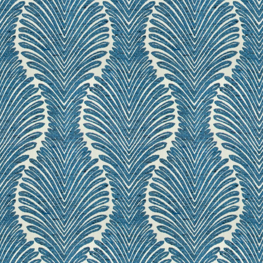Alphabet 2 Navy by Stout Fabric RAINBOW LIBRARY PORCELAIN/ROYAL 59%POL 41%COT INDIA MARTINDALE WEAR TEST (25 000 CIRCULAR RUBS) Horizontal: 13.5 and Vertical: 17 54 in - Fabric Carolina -