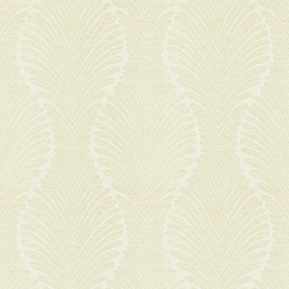 Alphabet 3 Vanilla by Stout Fabric RAINBOW LIBRARY PEARL/PARCHMENT 59%POL 41%COT INDIA MARTINDALE WEAR TEST (25 000 CIRCULAR RUBS) Horizontal: 13.5 and Vertical: 17 54 in - Fabric Carolina -