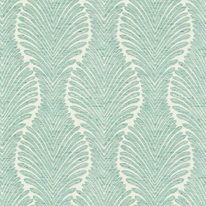 Alphabet 4 Jasmine by Stout Fabric RAINBOW LIBRARY SPA/TEAL 59%POL 41%COT INDIA MARTINDALE WEAR TEST (25 000 CIRCULAR RUBS) Horizontal: 13.5 and Vertical: 17 54 in - Fabric Carolina -