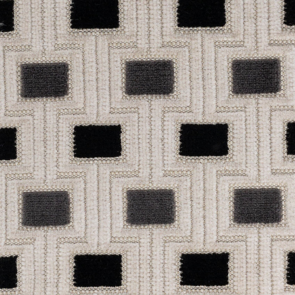 Alsip 2 Domino by Stout Fabric Stout Fabric Alsip 2 DominoFabric PILED HIGH VELVETS 55%POL 45%SVI INDIA </p><p>Repeat: H: 1.750, V: 2.125 57 in - Fabric Carolina -