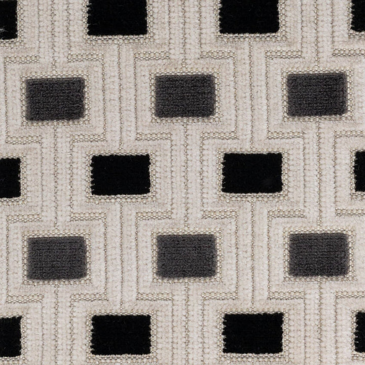 Alsip 2 Domino by Stout Fabric Stout Fabric Alsip 2 DominoFabric PILED HIGH VELVETS 55%POL 45%SVI INDIA </p><p>Repeat: H: 1.750, V: 2.125 57 in - Fabric Carolina -