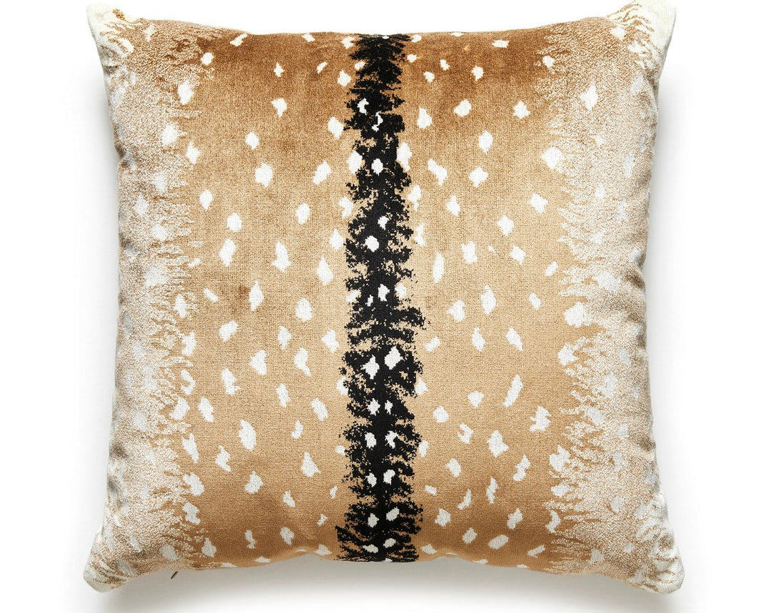 Antelope Pillow 22 X 22 - Fawn ALBOHEPILL0001 by Scalamandre Designer Pillow