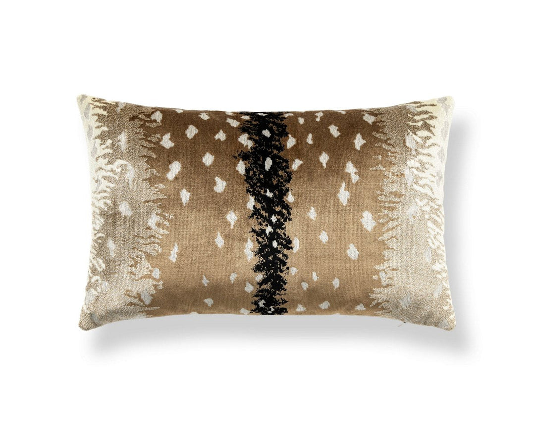 Antelope Pillow 14 X 22 - Fawn ALLBOHEPILL0001 by Scalamandre Designer Pillow