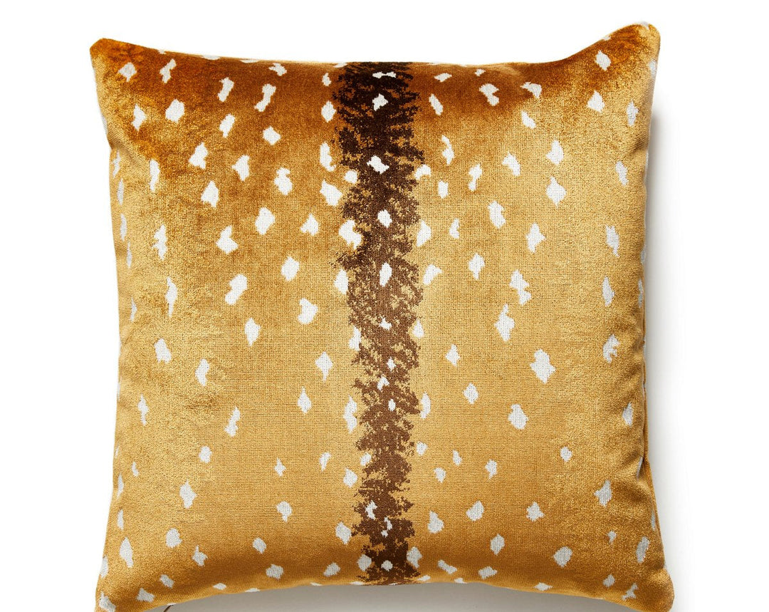 Antelope Pillow 22 X 22 - Tawny ALBOHEPILL0002 by Scalamandre Designer Pillow