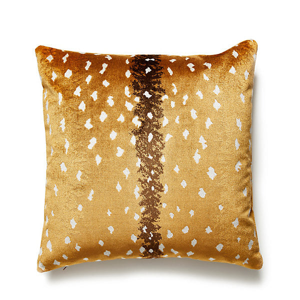 Antelope Pillow/Tawny Al 0002Bohepill by The House of Scalamandre
 Pillow 76% VISCOSE 24% ACRYLIC USA Horizontal: and Vertical: - Fabric Carolina -