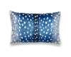 Antelope Pillow 14 X 22 - Midnight ALLBOHEPILL0004 by Scalamandre Designer Pillow