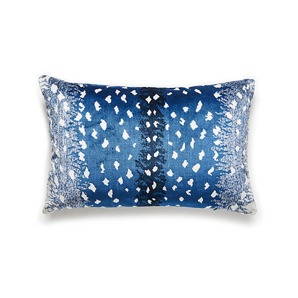 Antelope Lumbar Pillow/Midnight Al 0004Lbohepill by The House of Scalamandre
 Pillow 76% VISCOSE 24% ACRYLIC USA Horizontal: and Vertical: - Fabric Carolina -
