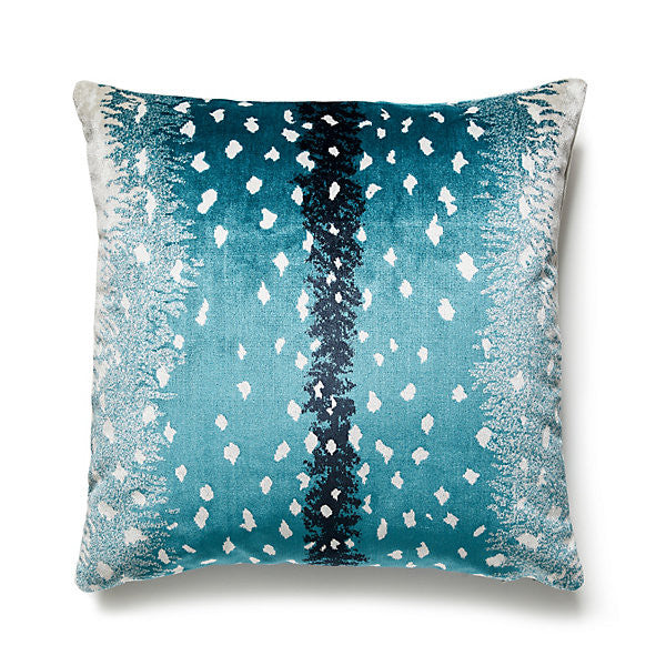 Antelope Pillow/Peacock Al 0005Bohepill by The House of Scalamandre
 Pillow 76% VISCOSE 24% ACRYLIC USA Horizontal: and Vertical: - Fabric Carolina -