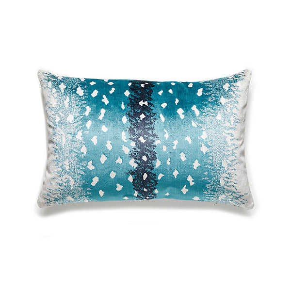 Antelope Lumbar Pillow/Peacock Al 0005Lbohepill by The House of Scalamandre
 Pillow 76% VISCOSE 24% ACRYLIC USA Horizontal: and Vertical: - Fabric Carolina -
