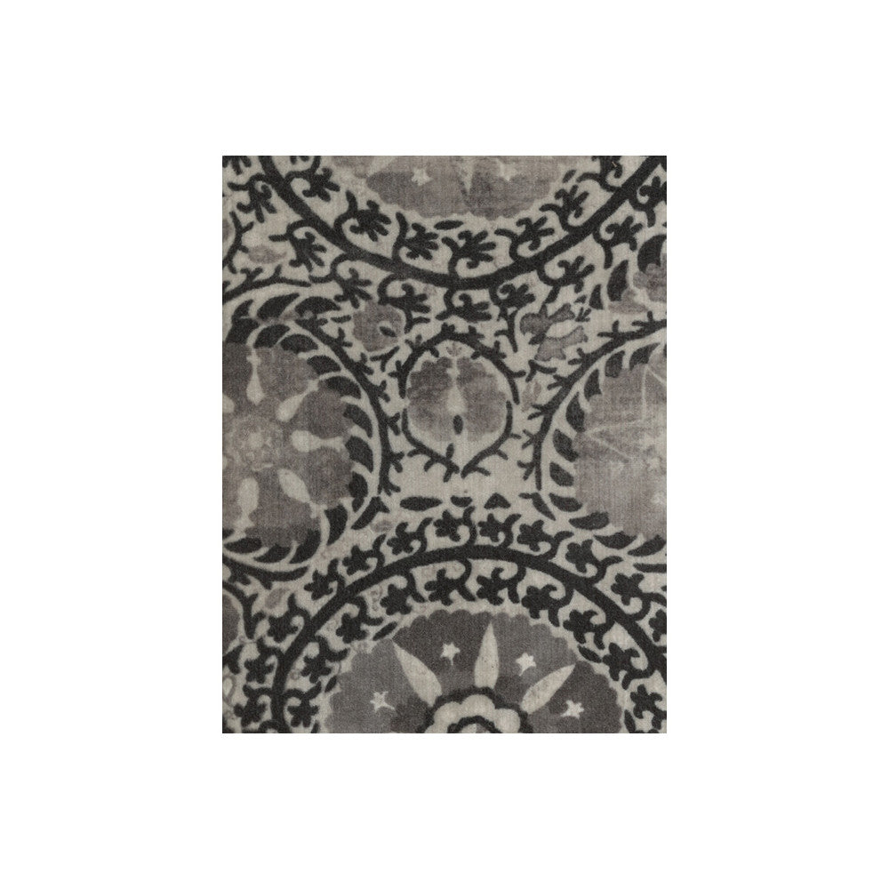 Iznik Charcoal by Kravet Couture Fabric ANDREW MARTIN CLARENDON VISCOSE - 100% Italy HEAVY Horizontal: 53.5 and Vertical: 52.25 53.5 - Fabric Carolina -