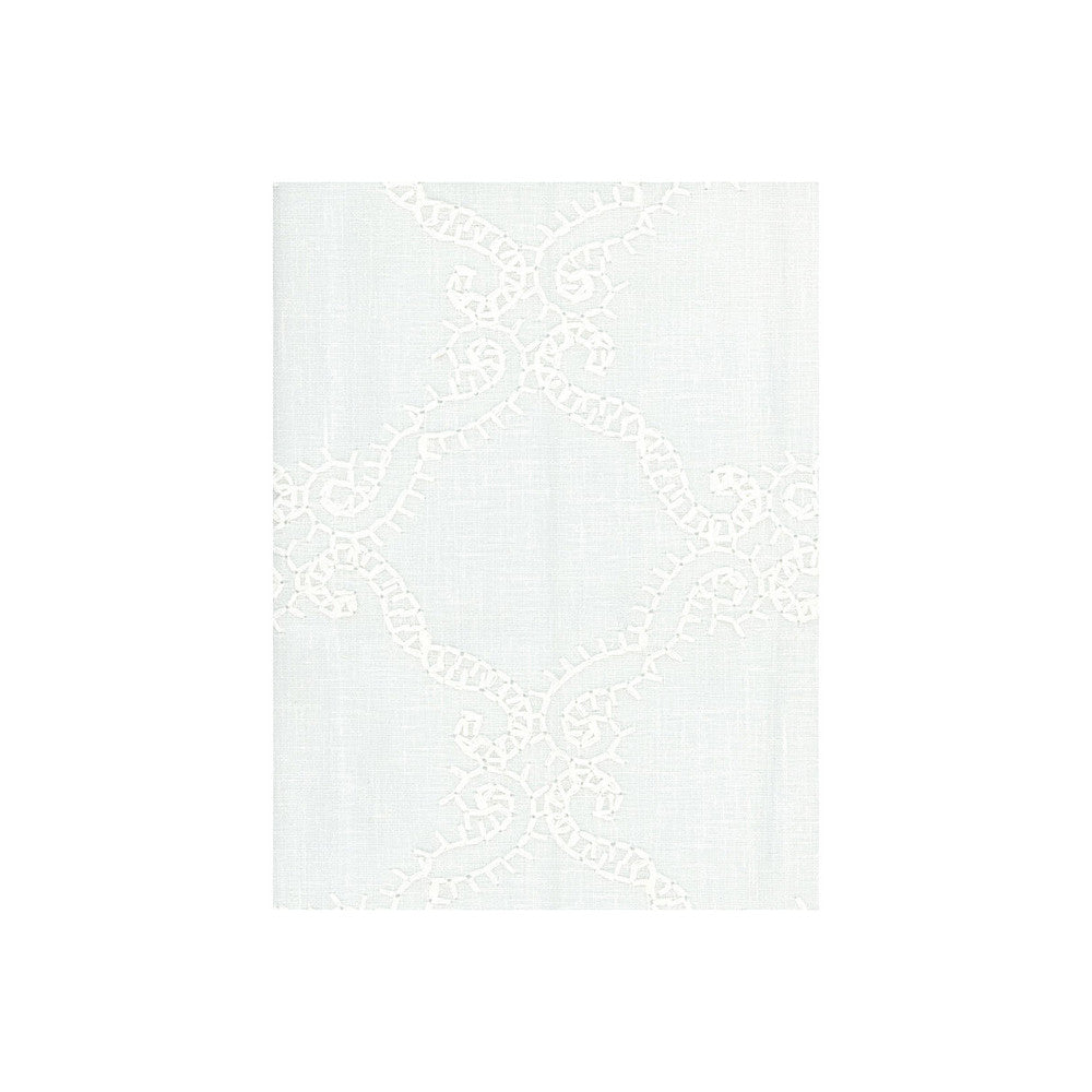Seahorse Ecru by Kravet Couture Designer Fabric ANDREW MARTIN HARBOUR COTTON - 65%;POLYESTER - 35% India Horizontal: 6.75 and Vertical: 6.25 55.1 - Swanky Fabrics -