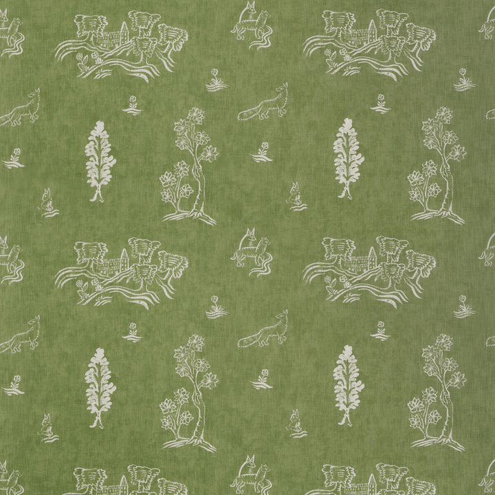 Friendly Folk Basil Green by Kravet Couture Fabric ANDREW MARTIN KIT KEMP VISCOSE - 82%;LINEN - 18% United Kingdom HEAVY Horizontal: 10.5 and Vertical: 10 54.5 - Fabric Carolina -