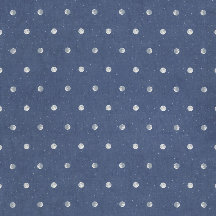 Over The Moon Denim by Kravet Couture Fabric ANDREW MARTIN KIT KEMP VISCOSE - 67%;LINEN - 33% United Kingdom MEDIUM Horizontal: 10.5 and Vertical: 15.5 54.5 - Fabric Carolina -