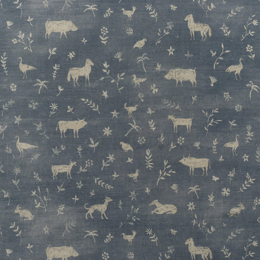 Avebury - Denim By Kravet Couture Fabric